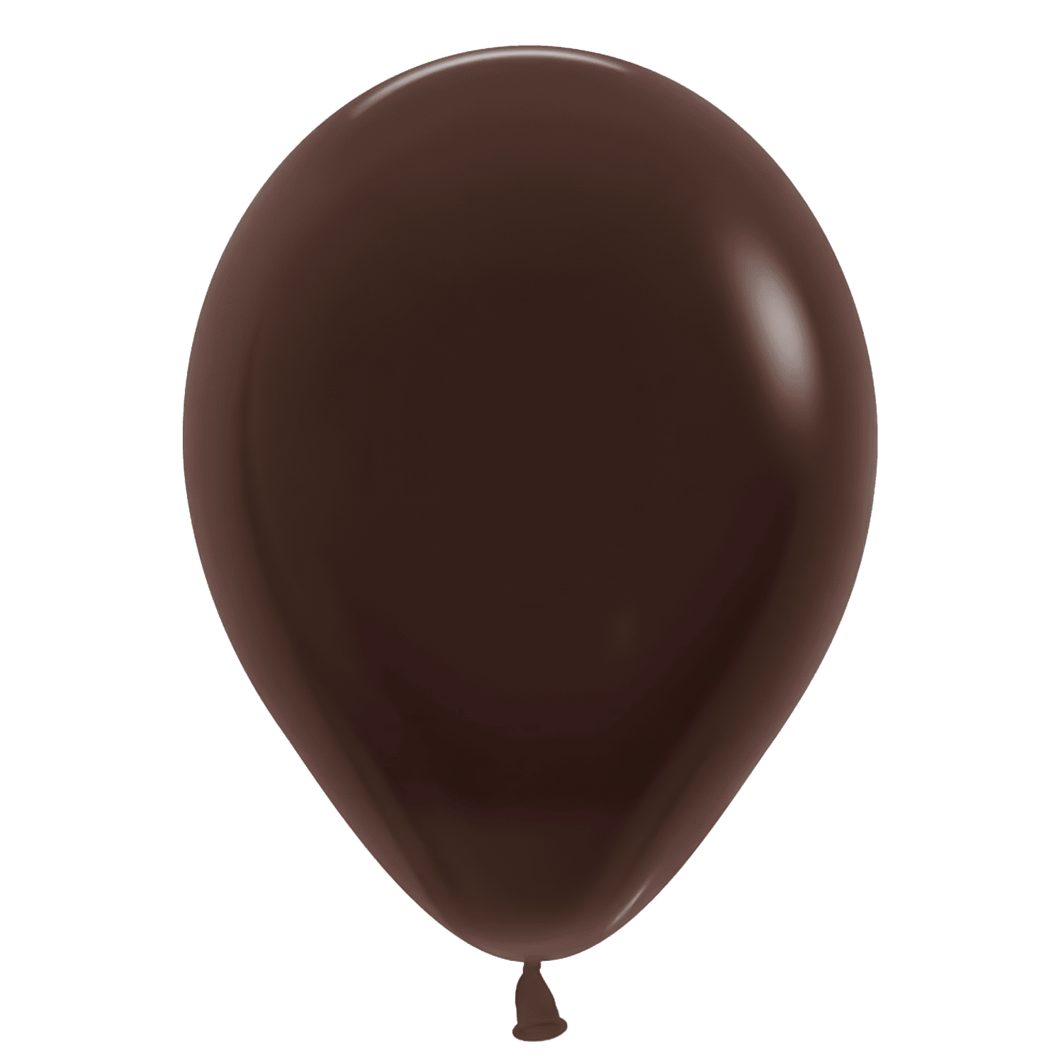 11" Deluxe Chocolate Latex Balloons