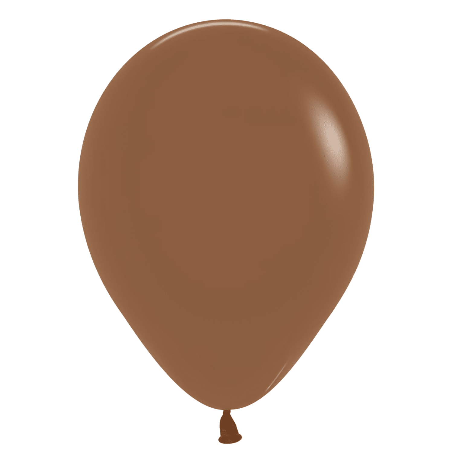 11" Deluxe Coffee Latex Balloons