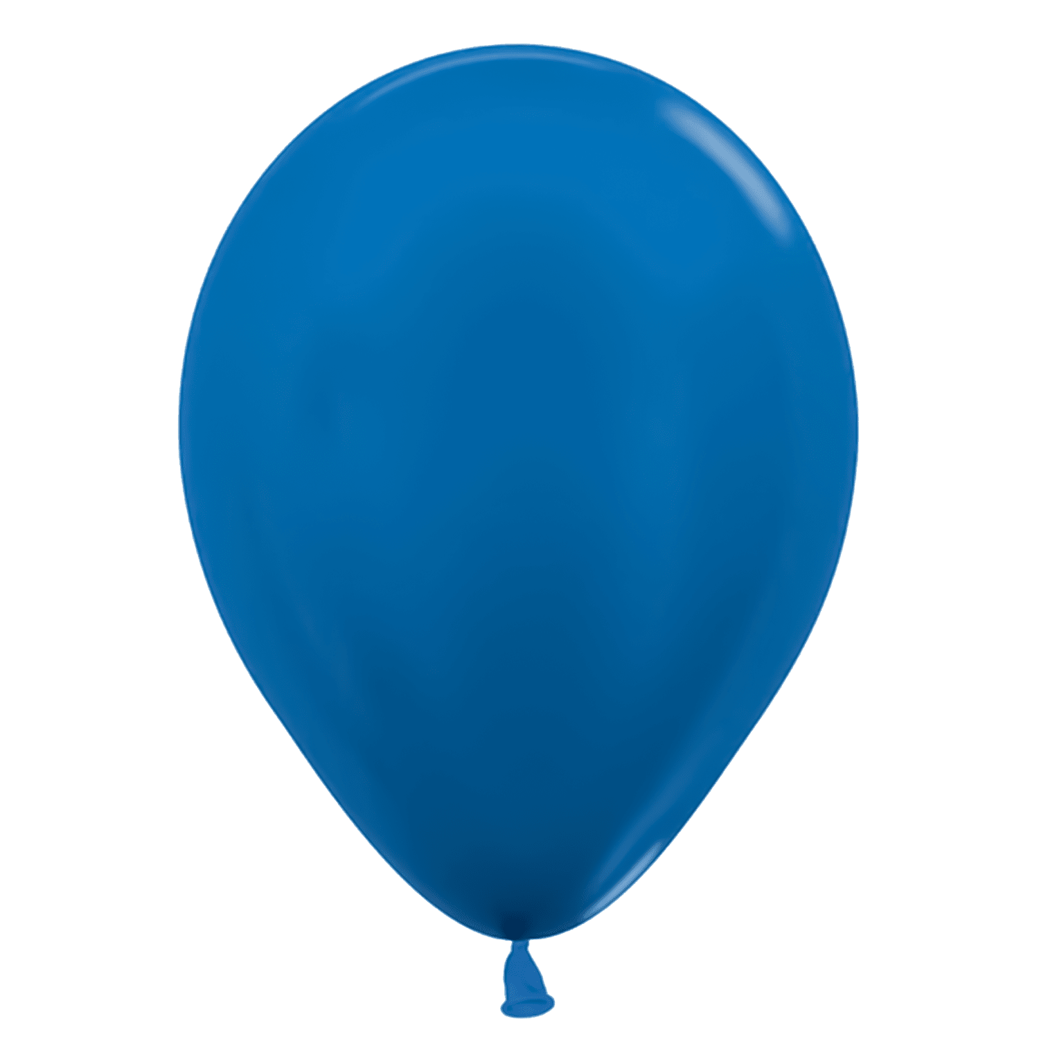 11" Metallic Blue Latex Balloons