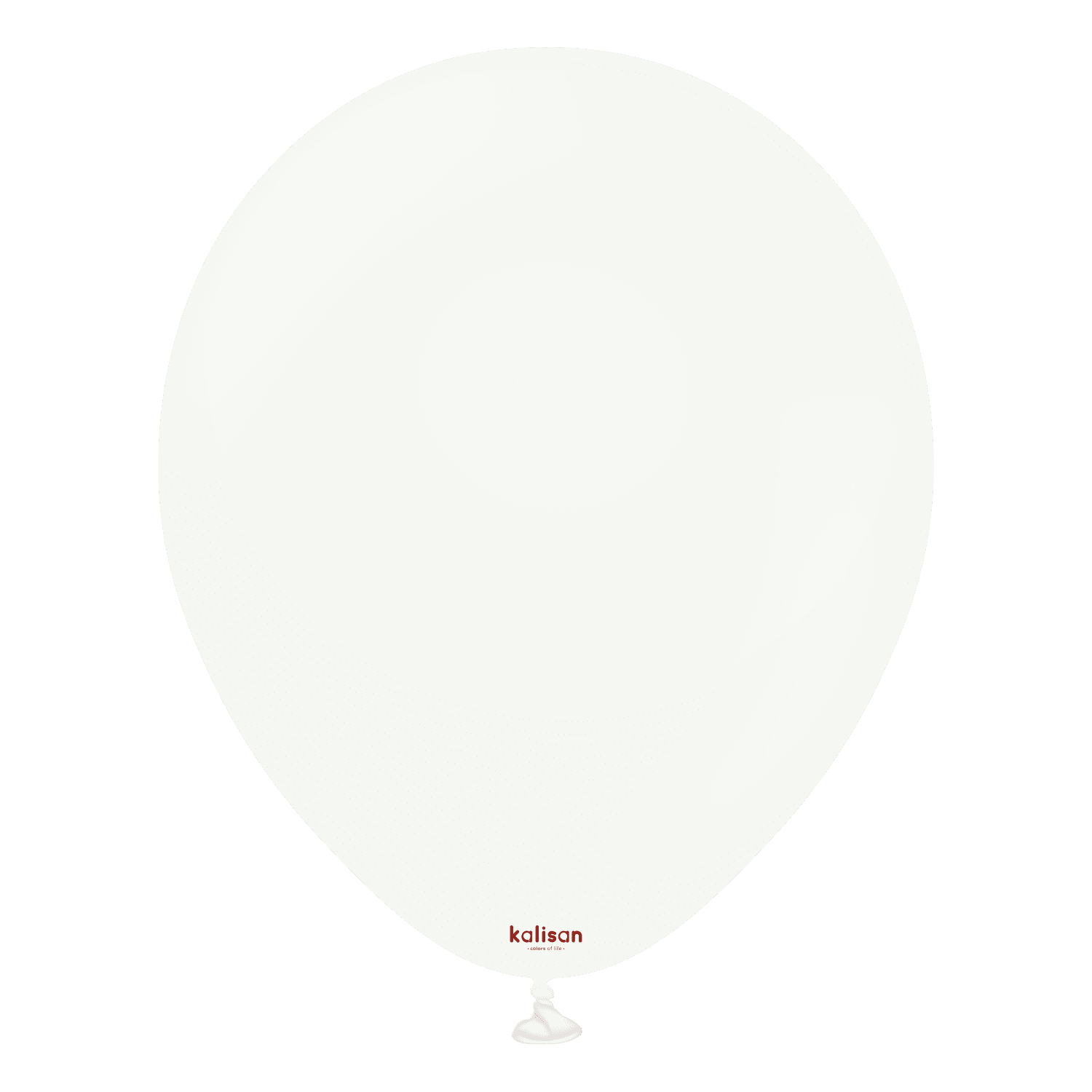 5" Standard White Latex Balloons