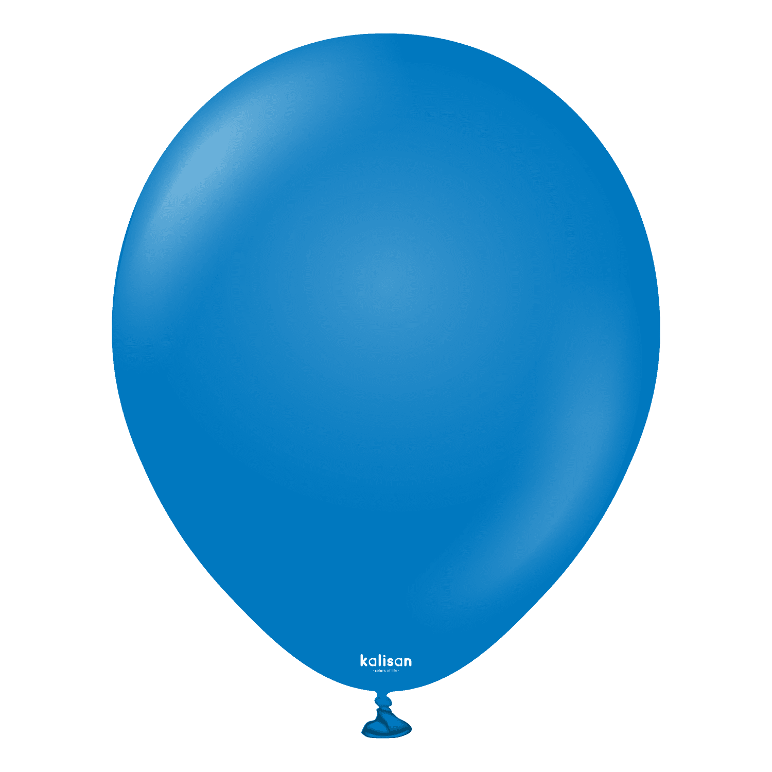 12" Standard Blue Latex Balloons