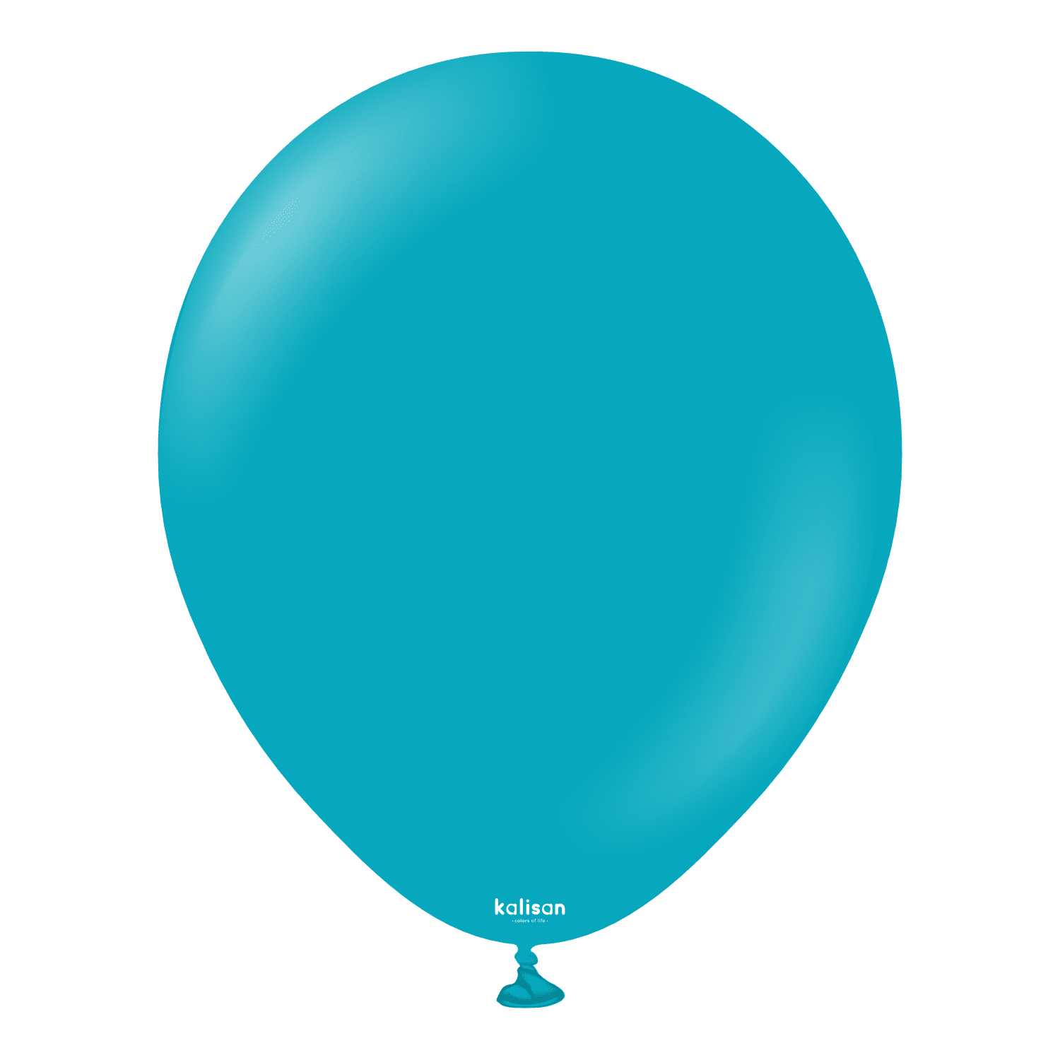 12" Standard Turquoise Latex Balloons