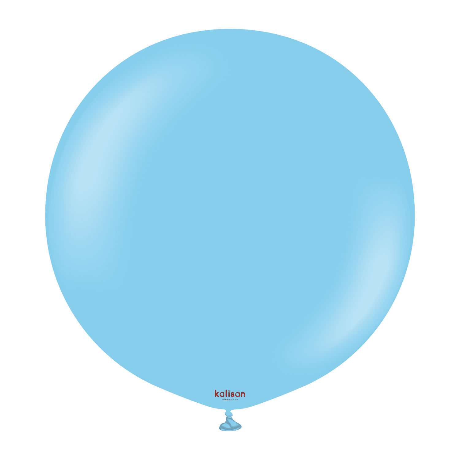 36" Standard Baby Blue Latex Balloons