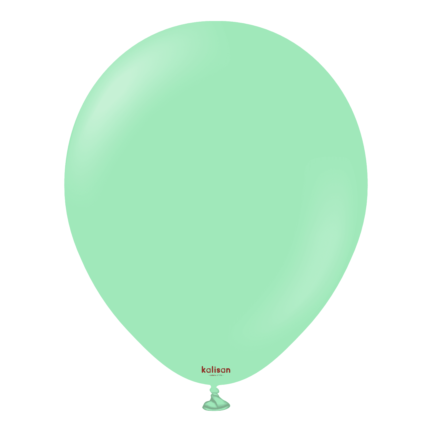 5" Standard Mint Greeen Latex Balloons