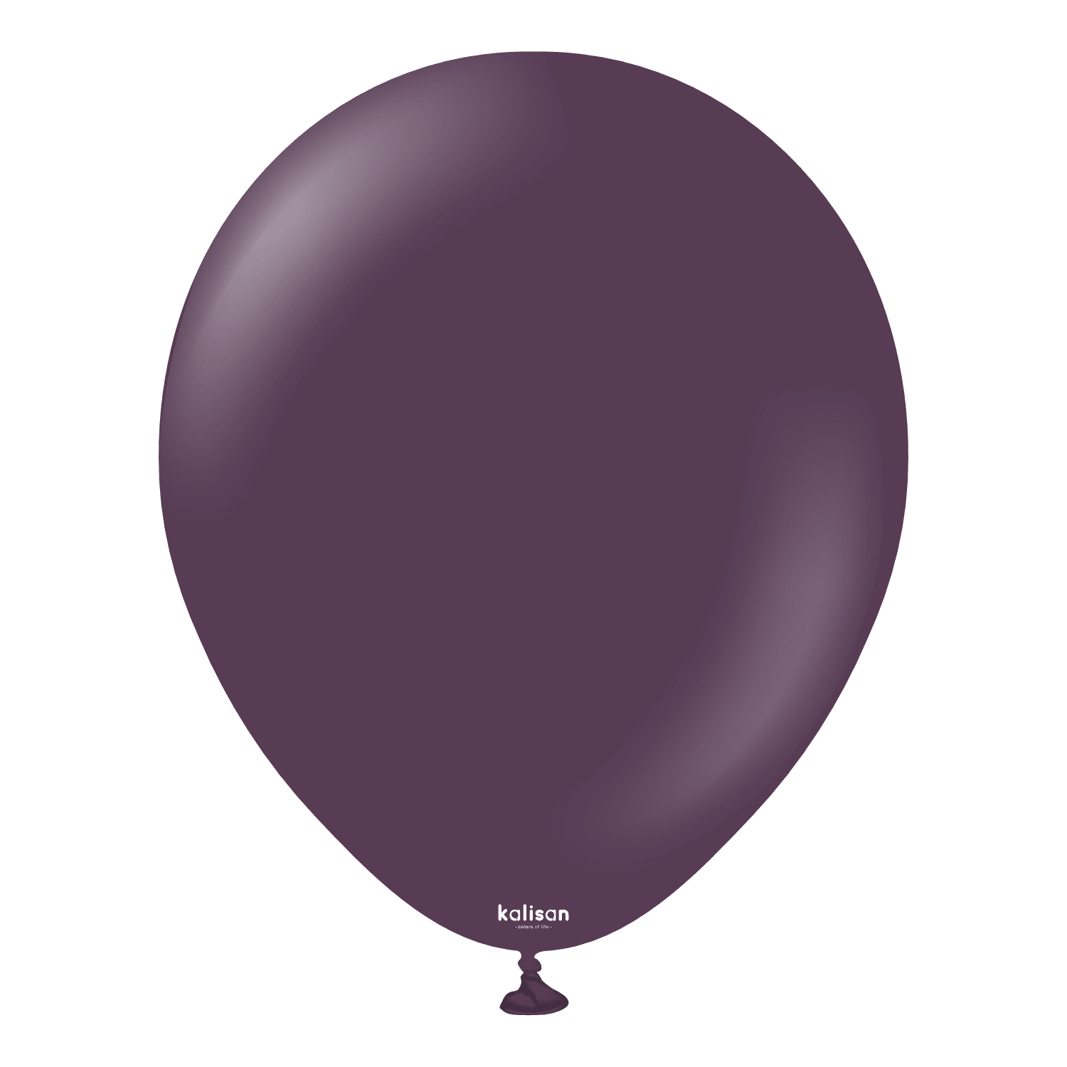 18" Standard Plum Latex Balloons