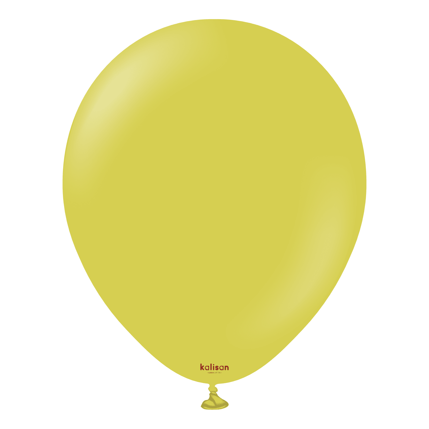 18" Retro Olive Latex Balloons