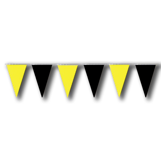 Pennant Strings 100' - Yellow-Black