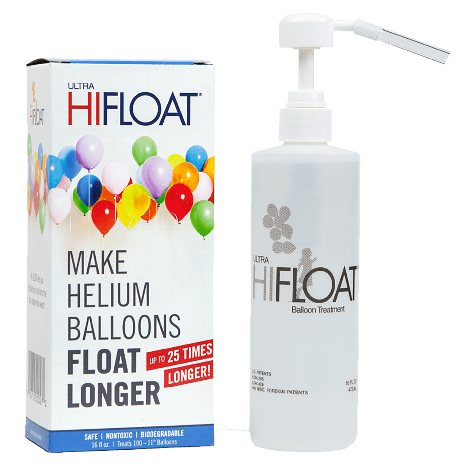 Hi Float 16oz Bottle with Pump
