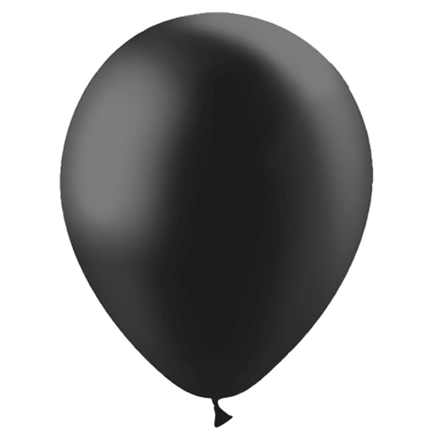 Balloonia Metallic Black Latex Balloons