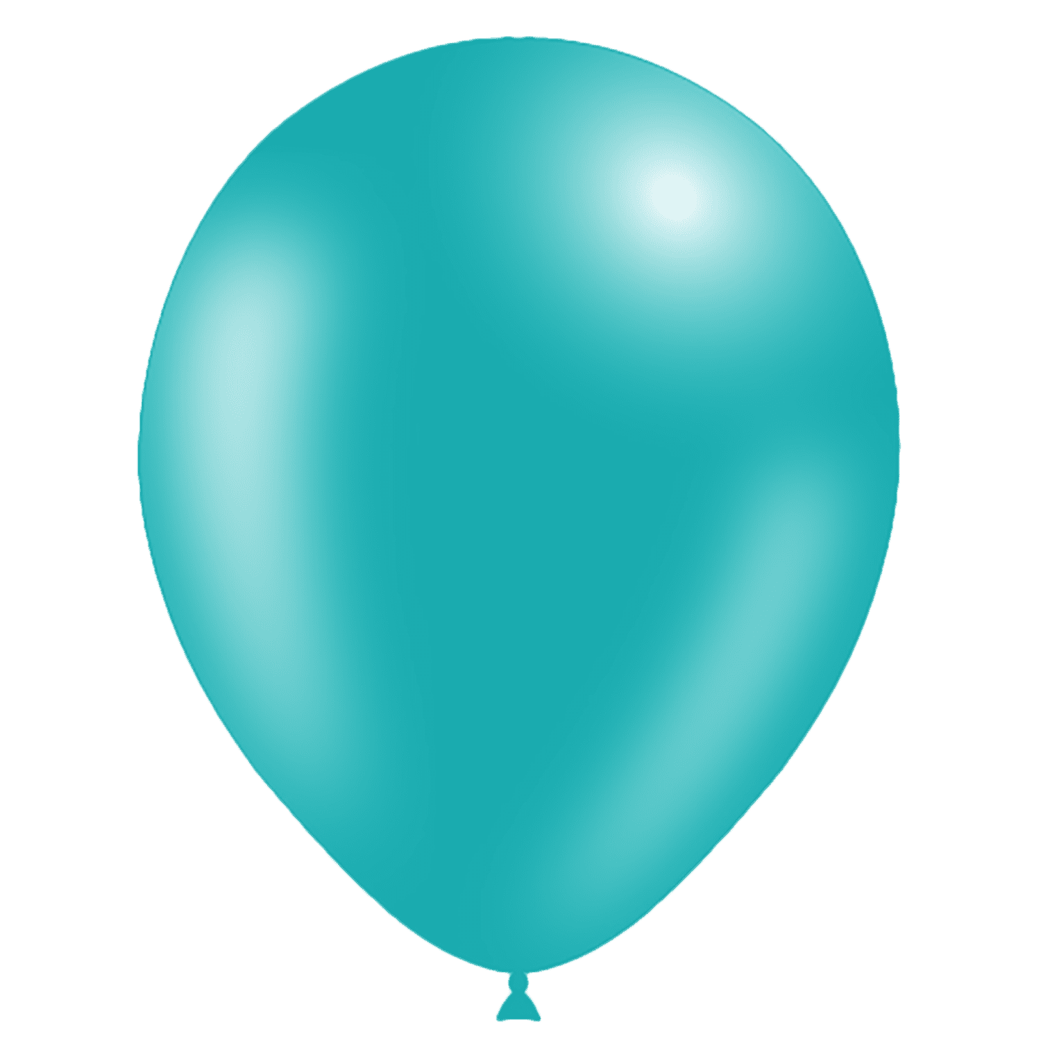 12" Standard Turquoise Latex Balloons