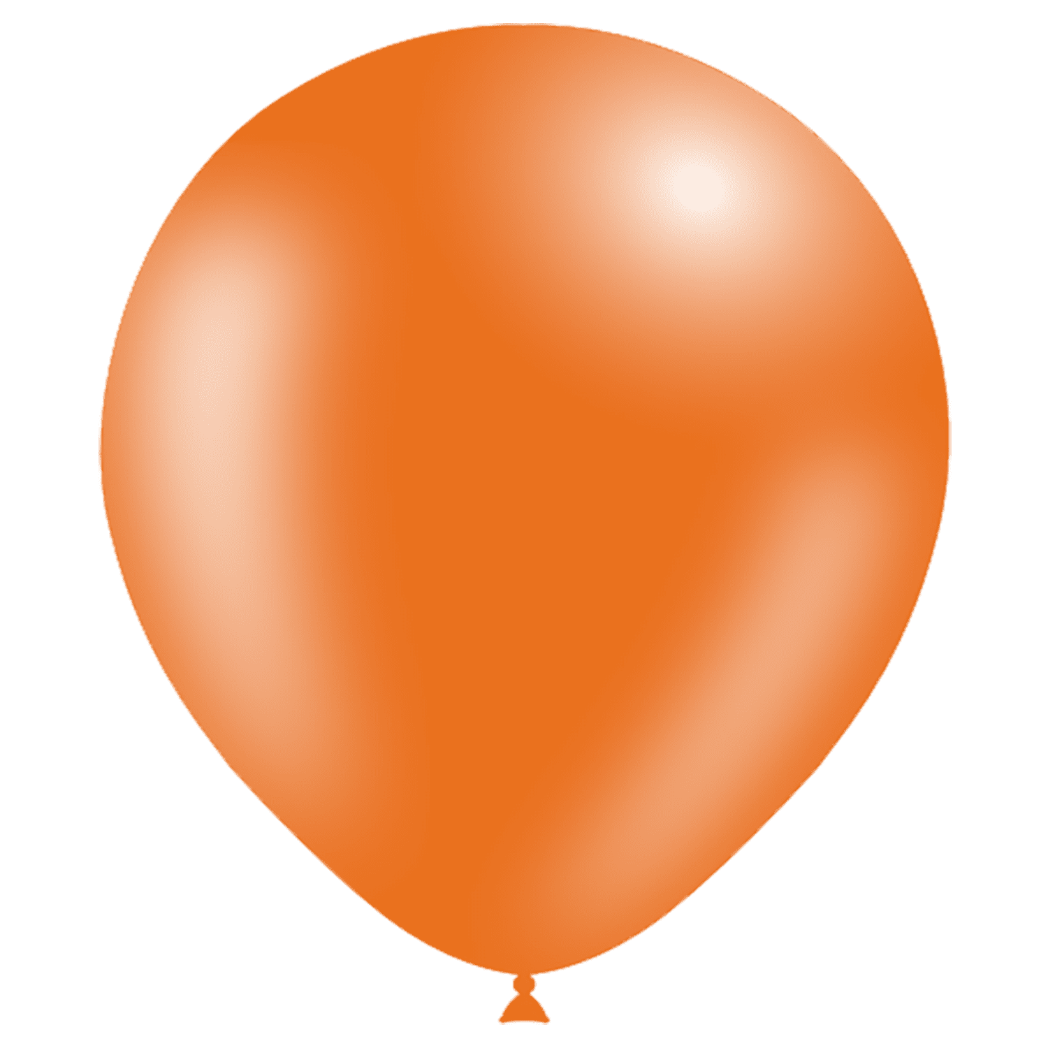 Balloonia 18" Standard Orange Latex Balloons