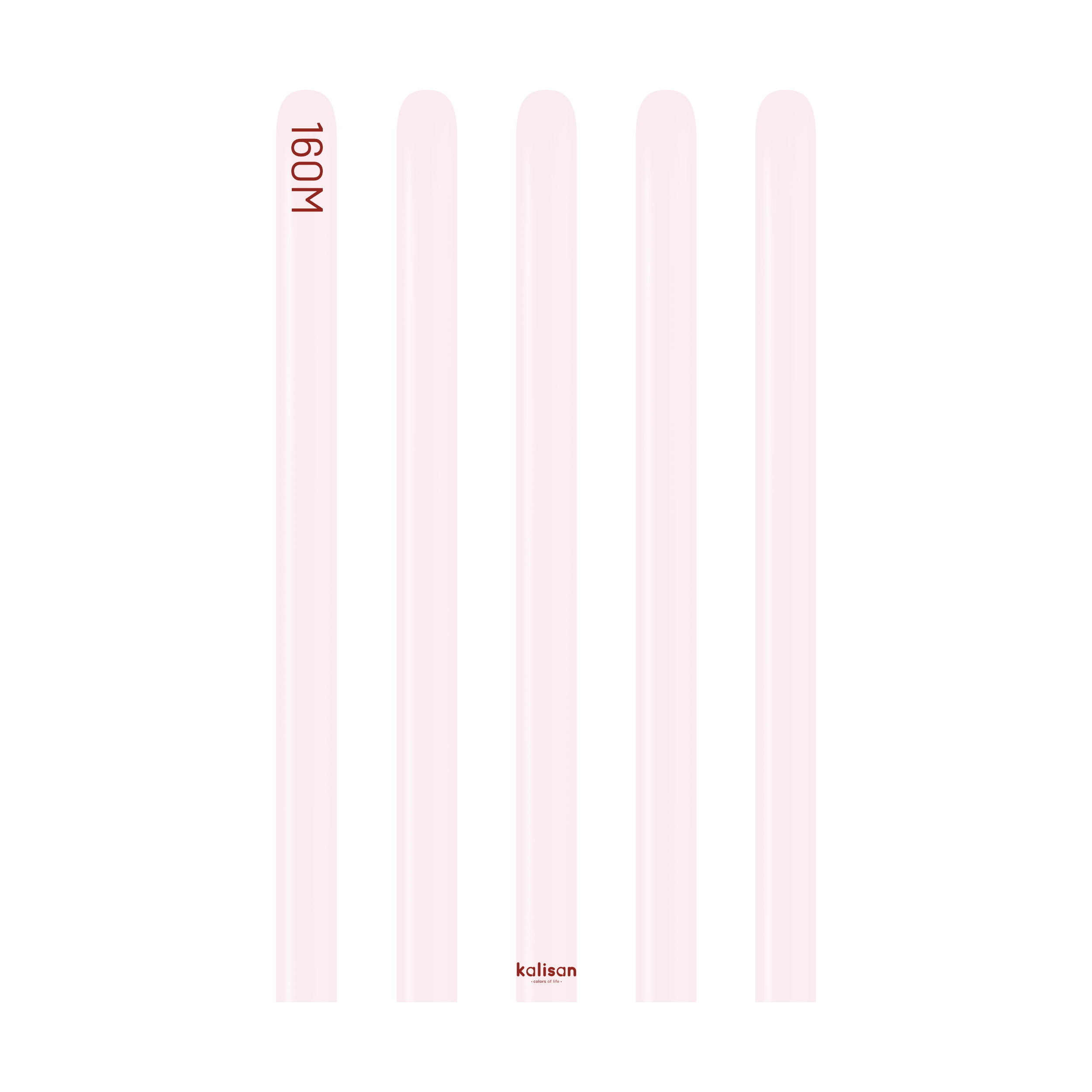 Kalisan 160M Macaron Pale Pink Latex Balloons